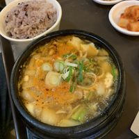 Tofu stew at Loving Hut Gangnam-gu - 러빙헛 in Seoul
