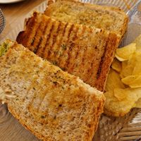 Grilled sandwich at Sabor'art Café in Nazare