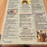 Menu 1  at Sabor'art Café in Nazare