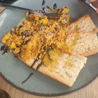scrambled tofu was amazing at Sabor'art Café in Nazare