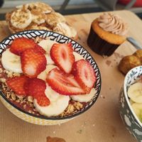 Sweet part at Sabor'art Café in Nazare