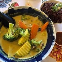 Yellow Curry (vegan)  at Thai Table in Berkeley