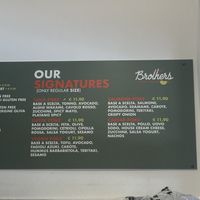   at Brothers Pokè in Levanto