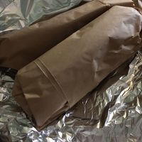 falafel wrap  at Zaitouna in Limassol