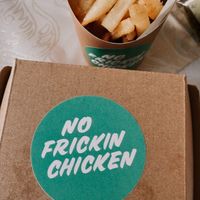 Really tasty and delicious!  #Veganuary at No Frickin Chicken in Worcester