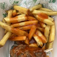 Chicken and Chips   at No Frickin Chicken in Worcester