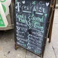 Breakfast menu  at No Frickin Chicken in Worcester