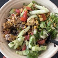 Healthy quinoa bowl  at ATL - Willy's - Concourse B in College Park