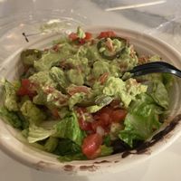 Bowl with tofu   at ATL - Willy's - Concourse B in College Park