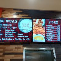 Menu as of January 2024 at ATL - Asian Chao - Concourse B in College Park