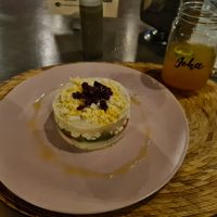This actually a main course, not a dessert. 😜
I loved it. And it would receive 10 out of 10 IF the sauce would have been less hot/strong. at Mantura Bistro Garden in Chetumal