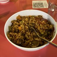 Delicious Algerian Paella! #Veganuary at Le Souk in Adelaide