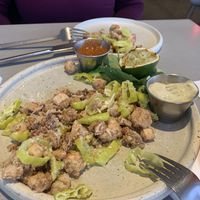 Hearts of palm “calamari"  at Frida Southwest in Oklahoma City
