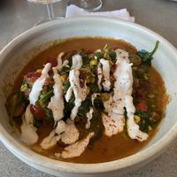 Tamale trio with Cashew crème   at Frida Southwest in Oklahoma City