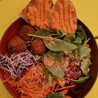 Glory Bowl Falafel Salad at Joop in Schoorl