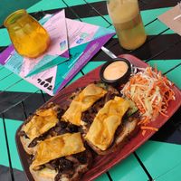 Tosti 'Rueben' met glutenvrij brood at Joop in Schoorl