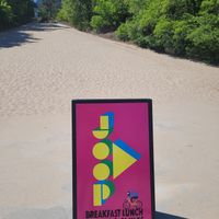 Love the location at Joop in Schoorl