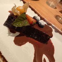 Vegan brownie   at Margarito in Valencia