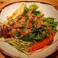 Ensalada con no pollo at Margarito in Valencia