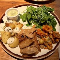 Market food (you can customise it) at Margarito in Valencia