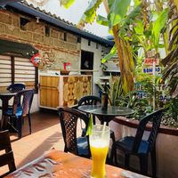 Inside the restaurant   at Mama-Nilma in Cartagena