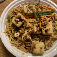 Thai noodles  at The Juice Jar in Erie