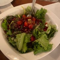 Salad with pomegranate 😍 at Kod Kapetana in Hvar