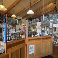 Interior at café SoL in Niantic