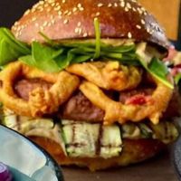 Bbq burger at Ninas Place  in Razanac