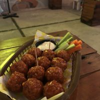 bbq no alitas  at Crush in Merida