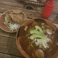 Pozole   at Crush in Merida