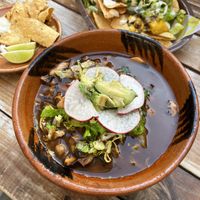 Pozole  at Crush in Merida