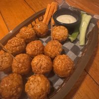 Tofu balls, didn't love  at Crush in Merida