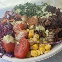 Fresh and delicious food  #Veganuary at Cali Press in Randwick