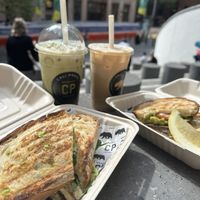 Vegan Toastie   at Cali Press in Double Bay