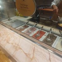 You can't tell on the photo but it says vegan option available (just egg) at Wynn Hotel - The Buffet in Las Vegas