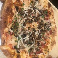 Truffle mushroom pizza   at Wynn Hotel - The Buffet in Las Vegas
