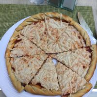 They made me a pizza :) at Wynn Hotel - The Buffet in Las Vegas