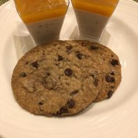 Choc chip cookies & mango tapioca pudding  at Wynn Hotel - The Buffet in Las Vegas
