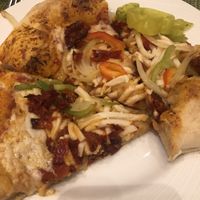 Veggie pizza with all the fixings  at Wynn Hotel - The Buffet in Las Vegas