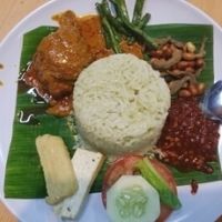 Vegetarian Nasi Lemak, irresistible aroma and taste~  at U Yen Vegetarian in Kuala Lumpur