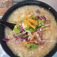 Vegetarian Seafood Porridge!  at U Yen Vegetarian in Kuala Lumpur