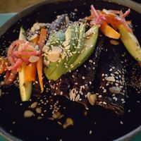 Enmoladas at Xhuba in Playa Zipolite