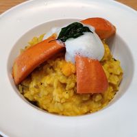 Pumpkin risotto at Vega Vega - Nordeste in Macau