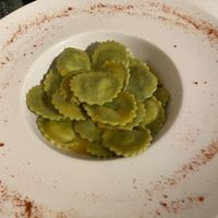 Vegan ravioli   at La Terrazza in Valencia