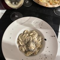 Truffle artichoke soles  at La Terrazza in Valencia