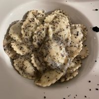 Truffle artichoke soles  at La Terrazza in Valencia