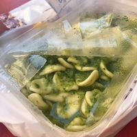 orecchiette with broccoli at Pasta Fresca Naldi in Bologna