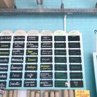 green flavours are vegan at Gelateria Amareina in Rimini