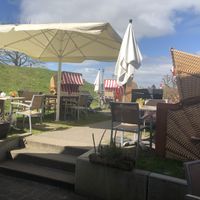   at Deicheck Café in Sankt Peter-ording